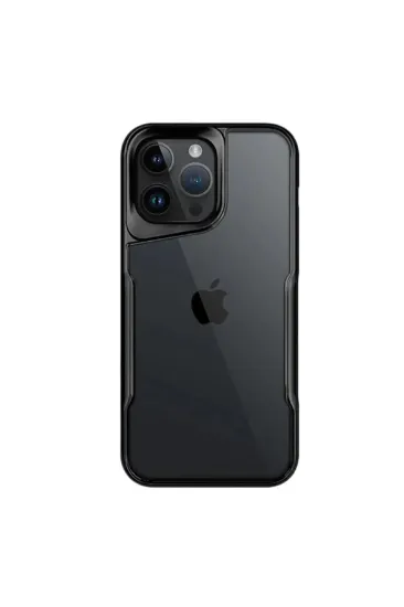 Newface iPhone 16 Pro Max Kılıf Boyi Silikon Kapak - Siyah resmi