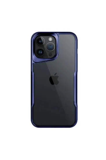 Newface iPhone 16 Pro Max Kılıf Boyi Silikon Kapak - Lacivert resmi