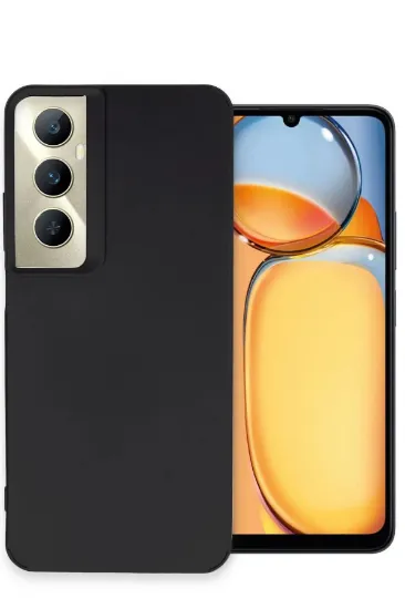 Newface Realme C65 Kılıf Petro Silikon - Siyah resmi