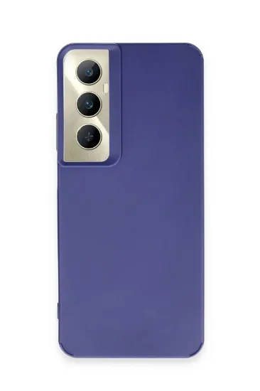 Newface Realme C65 Kılıf Petro Silikon - Lacivert resmi
