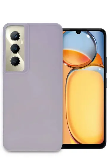 Newface Realme C65 Kılıf Petro Silikon - Lila resmi
