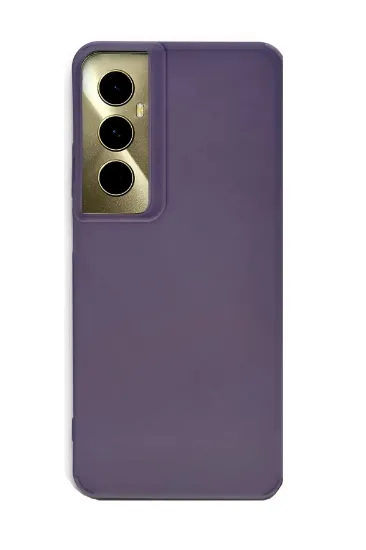 Newface Realme C65 Kılıf Petro Silikon - Mürdüm resmi