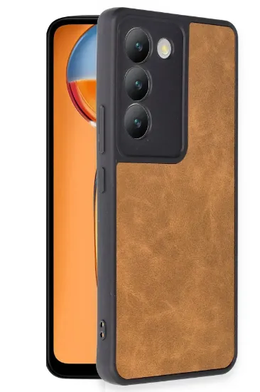 Newface Vivo V30 Lite 4G Kılıf Aras Deri Kapak - Taba resmi