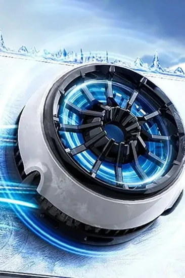 Newface CX03 15W Radyatör Telefon Soğutucu Fan - Siyah resmi