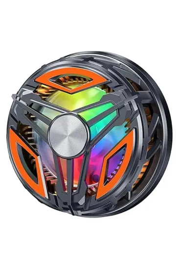 Newface GT31 15W RGB Radyatör Telefon Soğutucu Fan - Siyah resmi