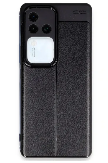 Newface Vivo V30 5G Kılıf Auto Focus Kapak - Siyah resmi
