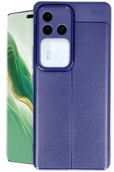 Newface Vivo V30 5G Kılıf Auto Focus Kapak - Lacivert resmi