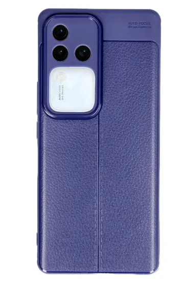 Newface Vivo V30 5G Kılıf Auto Focus Kapak - Lacivert resmi