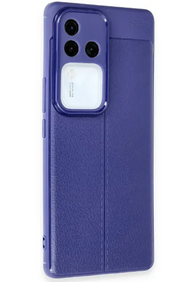 Newface Vivo V30 5G Kılıf Auto Focus Kapak - Lacivert resmi