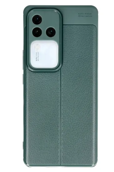 Newface Vivo V30 5G Kılıf Auto Focus Kapak - Koyu Yeşil resmi