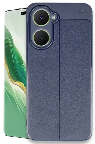 Newface Vivo Y18 Kılıf Auto Focus Kapak - Lacivert resmi