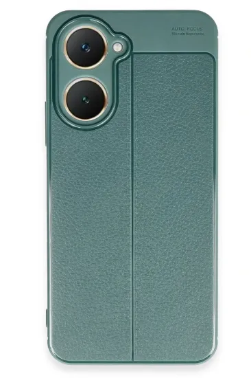 Newface Vivo Y18 Kılıf Auto Focus Kapak - Koyu Yeşil resmi
