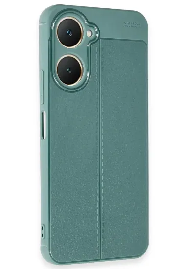 Newface Vivo Y18 Kılıf Auto Focus Kapak - Koyu Yeşil resmi
