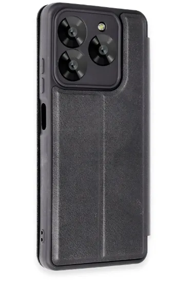 Newface General Mobile Era 30 Kılıf Flip Cover - Siyah resmi