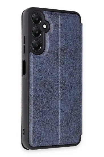 Newface Samsung Galaxy A55 5G Kılıf Flip Cover - Lacivert resmi