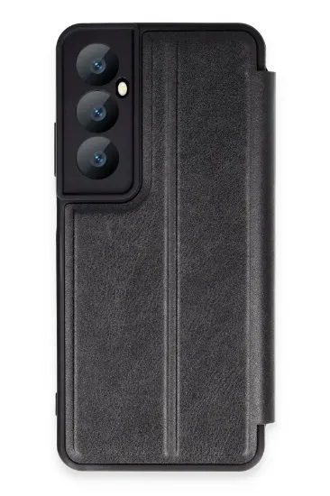 Newface Realme C65 Kılıf Flip Cover - Siyah resmi