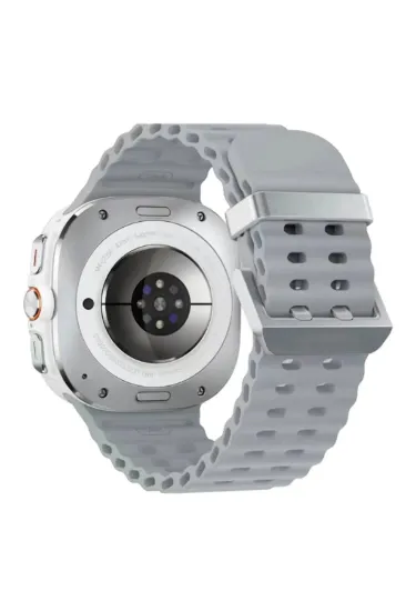 Newface Watch 7 Ultra KR417 Rug Silikon Kordon - Gri resmi