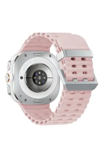 Newface Watch 7 Ultra KR417 Rug Silikon Kordon - Pudra resmi
