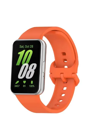 Newface Fit 3 KR419 Ware Silikon Kordon - Turuncu resmi
