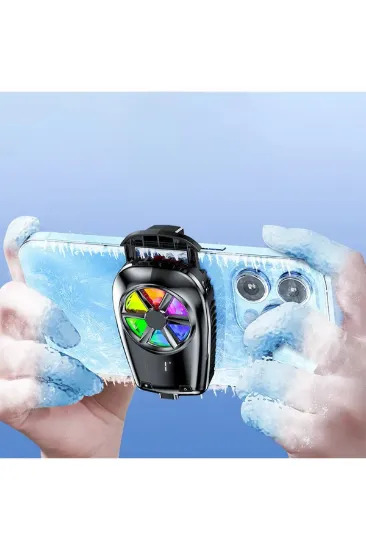 Newface X110 Radyatör Telefon Soğutucu Fan - Siyah resmi