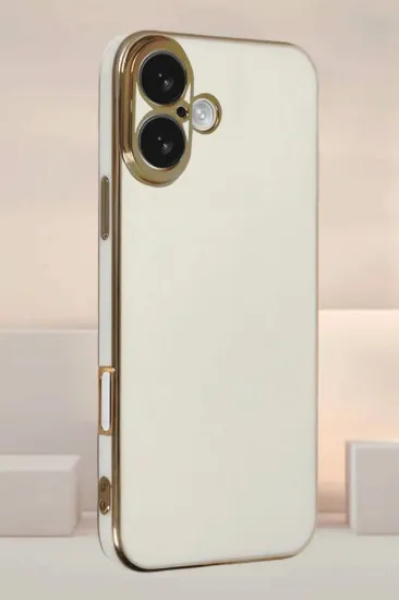 Newface iPhone 16 Kılıf Volet Silikon - Mavi resmi