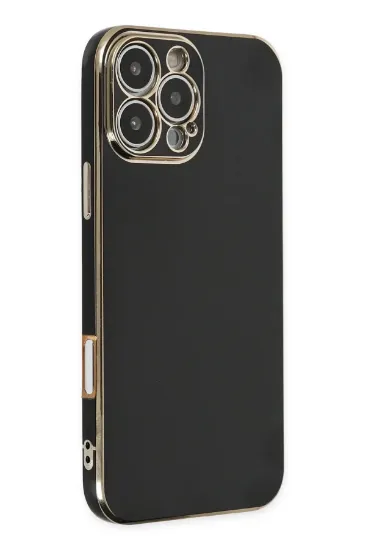 Newface iPhone 16 Pro Max Kılıf Volet Silikon - Siyah resmi