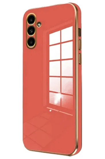 Newface Samsung Galaxy M15 Kılıf Volet Silikon - Kırmızı resmi