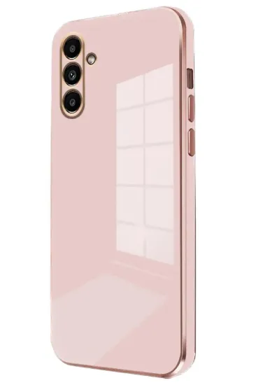 Newface Samsung Galaxy M15 Kılıf Volet Silikon - Pembe resmi