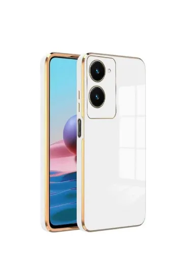 Newface Vivo Y18 Kılıf Volet Silikon - Beyaz resmi