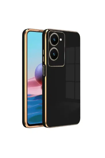 Newface Vivo Y18 Kılıf Volet Silikon - Siyah resmi