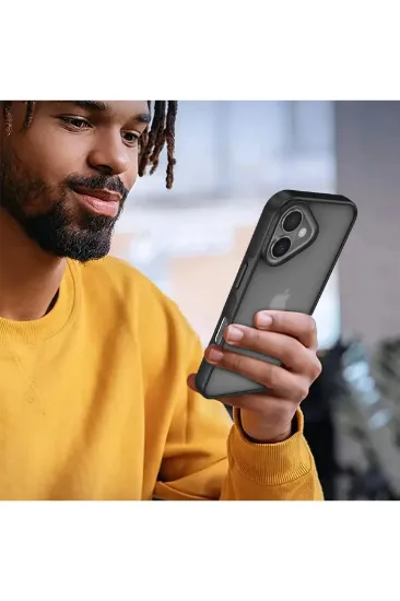 Newface iPhone 16 Kılıf Elegant Kapak - Pudra resmi