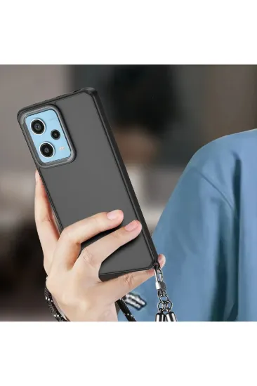 Newface Xiaomi Redmi 13 4G Kılıf Elegant Kapak - Lacivert resmi