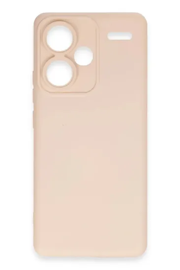 Newface Xiaomi Redmi Note 13 Pro Plus Kılıf Nano içi Kadife Silikon - Pudra resmi