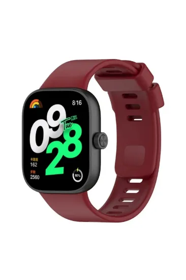 Newface Xiaomi Redmi Watch 4 Klasik Kordon - Bordo resmi