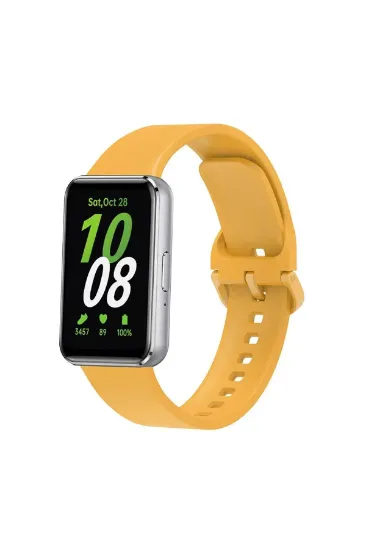 Newface Samsung Galaxy Fit 3 Klasik Kordon - Sarı resmi