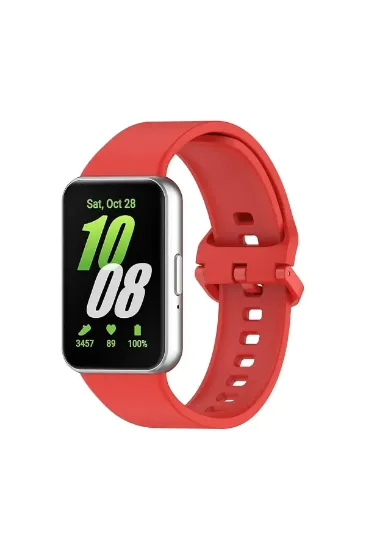 Newface Samsung Galaxy Fit 3 Klasik Kordon - Kırmızı resmi