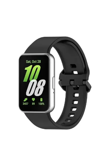 Newface Samsung Galaxy Fit 3 Klasik Kordon - Siyah resmi