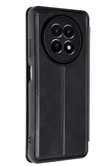 Newface Realme 12 5G Kılıf Flip Cover - Siyah resmi