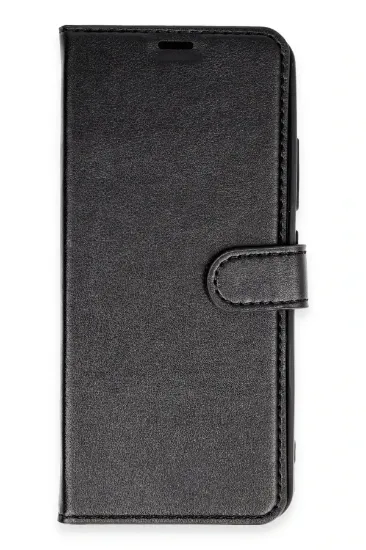 Newface Xiaomi Redmi 13C Kılıf Trend S Plus Kapaklı Kılıf - Siyah resmi