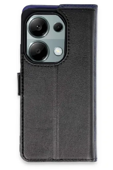 Newface Xiaomi Redmi Note 13 Pro 4G Kılıf Trend S Plus Kapaklı Kılıf - Siyah resmi