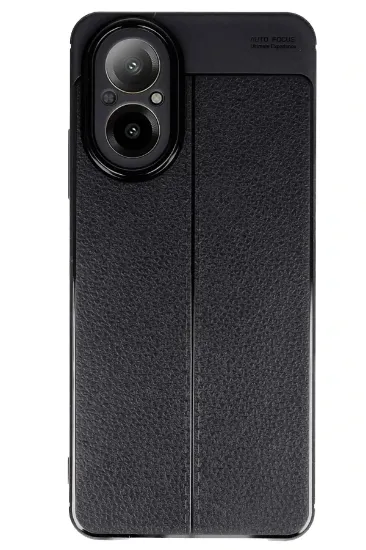 Newface Realme 12 Lite Kılıf Auto Focus Kapak - Siyah resmi