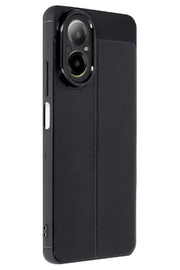 Newface Realme 12 Lite Kılıf Auto Focus Kapak - Siyah resmi