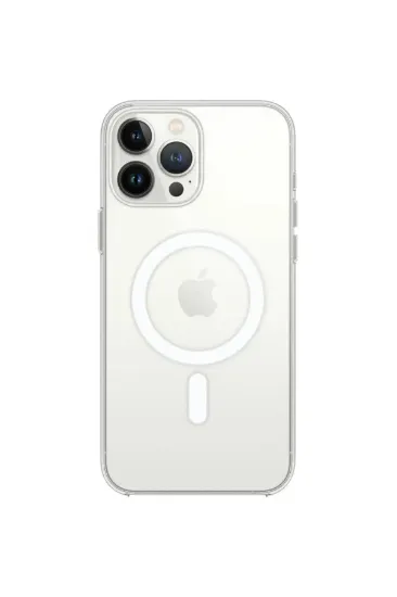 Newface iPhone 12 Pro Kılıf Pc Real Magsafe Kapak - Şeffaf resmi