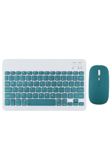 Newface KYB71 Kablosuz Klavye Mouse Set - Koyu Yeşil resmi