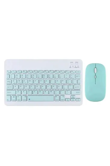 Newface KYB71 Kablosuz Klavye Mouse Set - Açık Yeşil resmi