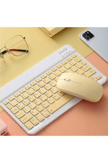 Newface KYB71 Kablosuz Klavye Mouse Set - Açık Yeşil resmi