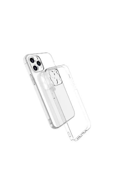 Newface iPhone 16 Pro Max Kılıf Lüx Şeffaf Silikon resmi