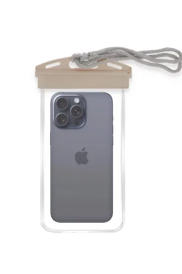Newface Waterproof Universal Su Geçirmez Kılıf - Pudra resmi
