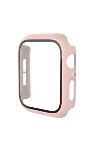 Newface Apple Watch 40mm Camlı Kasa Ekran Koruyucu - Pembe resmi
