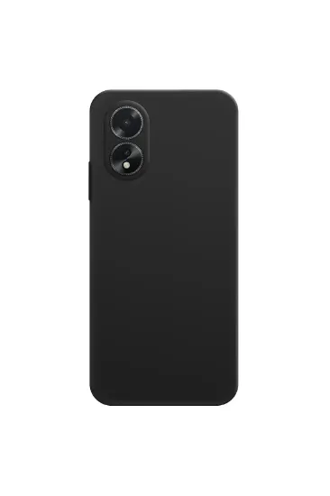Newface Oppo A38 Kılıf First Silikon - Siyah resmi